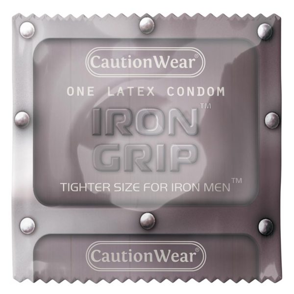 Buy Caution Wear Iron Grip Condoms | Condom Depot